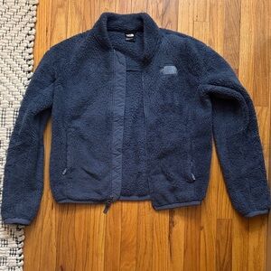 The North Face Dark Blue Sherpa Jacket